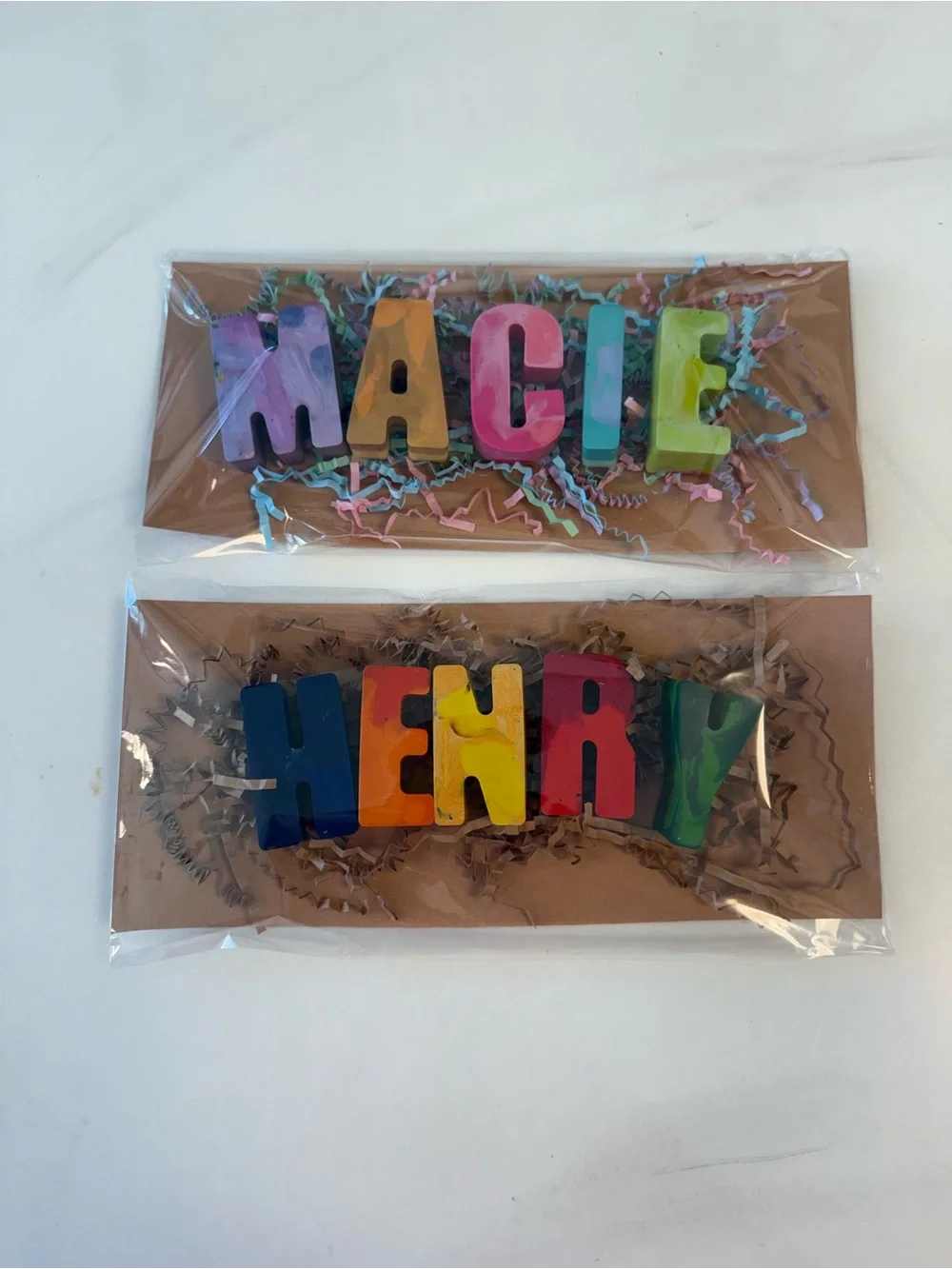 Personalized Crayon Name Set- children’s Gift
